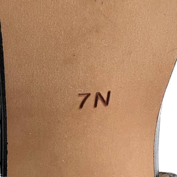 Halogen Black Pointed Toe D’Orsay Heels Size 7 Narrow Women's - Picture 4 of 11